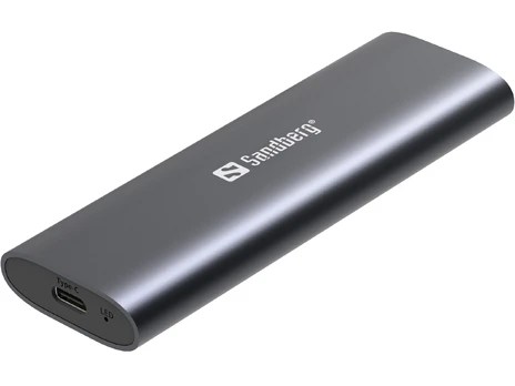 HDD/SSD korpusas Sandberg USB 3.2 Case for M.2+NVMe SSD, 1.8"