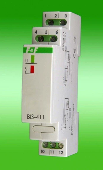 F&F Impulsinė relė 240V 16A 1 modulis IP40 (BIS-411)