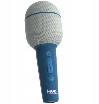 EPOX Belaidis karaoke mikrofonas Mob, mėlynas