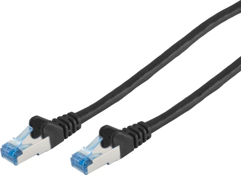 Patchkabel CAT6a RJ45 S/FTP 3m juodas