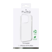 Dėklas SBS Puro 03 Nude Case iPhone 14 Pro transp. (IPC14P6103NUDETR) kaina