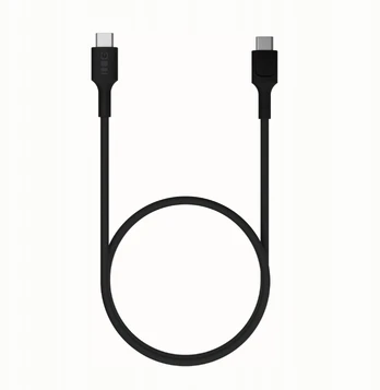 USB-C cable 2m 100W Greencell PowerStream Fast Charging PD Panther Black