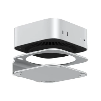 Akkyajaure Mac mini M4 Laikiklis, Aliuminis, sidabrinis