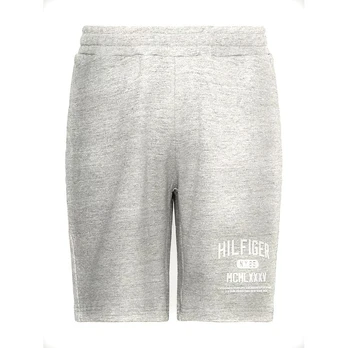 Šortai vyrams, Pilka, Graphic sweatshort