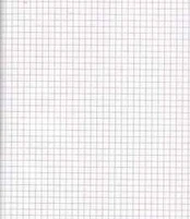 Rašomasis popierius College, A4, 60g, 5x5 langeliais, 100 lapų