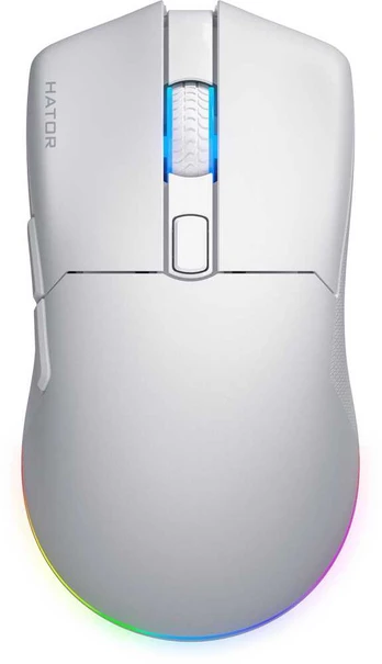 Pelė dla graczy belaidė Hator Pulsar 3 Wireless balta