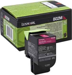 Lexmark return (80C20M0, 802M), purpurinė kasetė