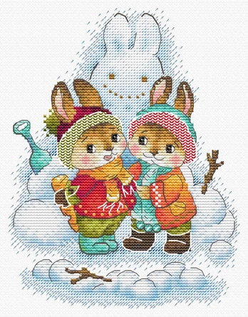 Cross stitch kit "Couldn't resist" SM-779