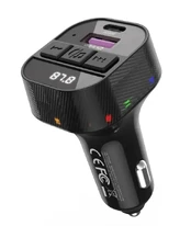 XO BCC17 FM Transmitter Bluetooth MP3 Car charger 30W kaina