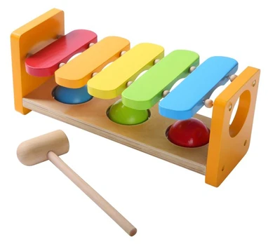Medinis ksilofonas 2in1