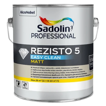 Dažai Sadolin Professional REZISTO 5, BW (balta), 2.5l