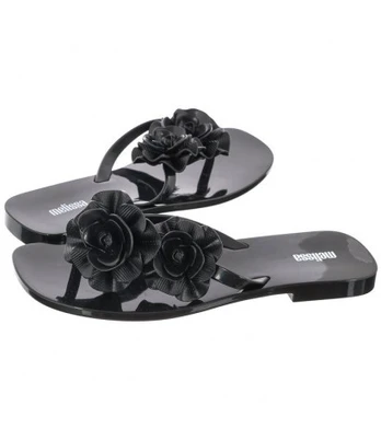 Melissa Harmonic Squared Garde 33561/52293 Black (ML222-a) šlepetės