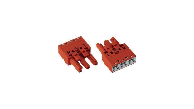 Lizdas Wago 770-1303 (raudonas)