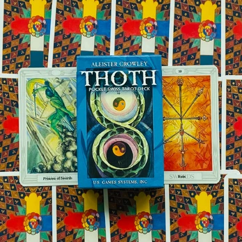 Aleister Crowley THOTH Mažos Tarot kortos