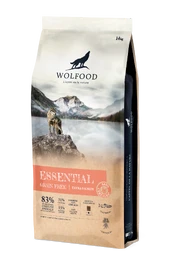 Sausas šunų ėdalas WOLFOOD Essential Extra Salmon, 14 kg kaina