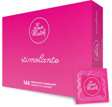 Toptalia STIMOLANTE (RIBS&DOTS) 144PCS