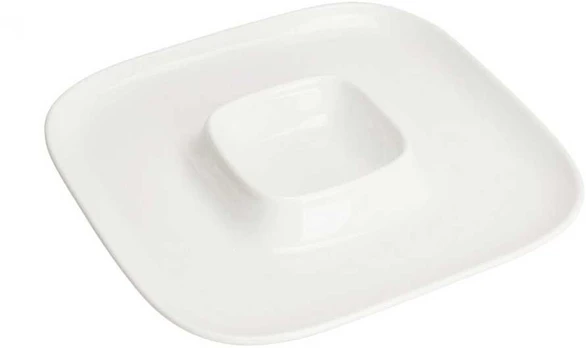 Serviravimo lėkštė 795880760, 26 cm x 4 cm, 26 cm, balta