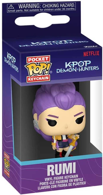 FUNKO POP! Raktų pakabutis: KPop Demon Hunters - Rumi, 10 cm