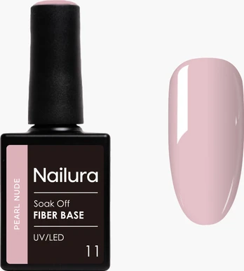 Nailura - Fiber Base - Pearl Nude - 10 ml