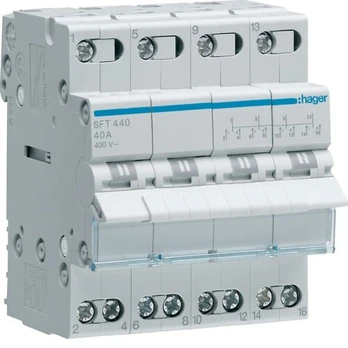 Modulinis perjungėjas Hager SFT440 (4P, 40A, 4 mod)
