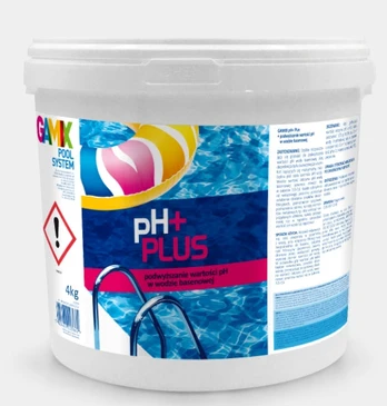 Gamix pH Plus granulių pH reguliatorius baseino vandeniui, 4 kg