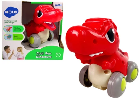 Žaislinis automobilis Cool Run Dinosaur T-Rex, raudona