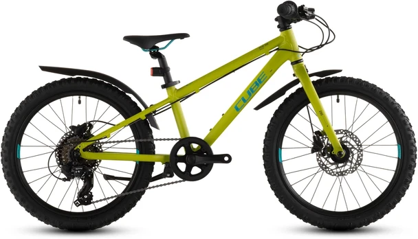 Dviratis Cube Acid 200 Disc FE lizard'n'mėlynas 2027