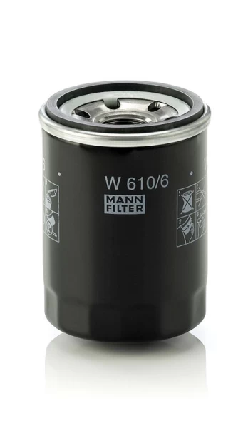 Alyvos filtras MANN-FILTER W610/6