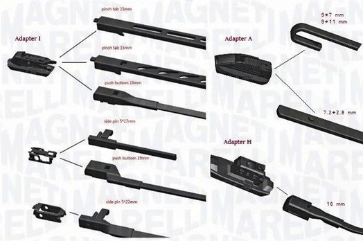 Valytuvai MAGNETI MARELLI WH550A