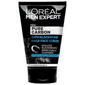 L'Oréal - Paris Men Expert Pure Charcoal Face Scrub - 100ml kaina