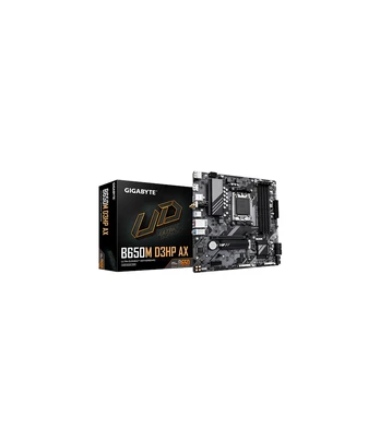 Gigabyte | B650M D3HP AX 1.0 M/B | Processor family AMD | Processor socket AM5 | DDR5 | Supported hard disk drive interfaces SAT