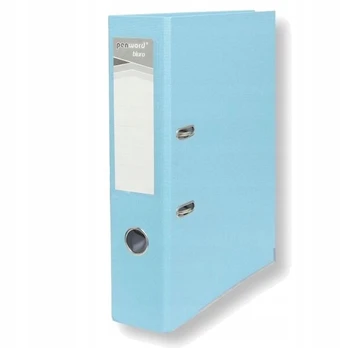 Segregator A4 7,5cm Penword, pastelinės mėlynos spalvos