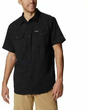 Columbia Columbia Utilizer II Solid Short Sleeve Shirt 1577762011 Juoda XL
