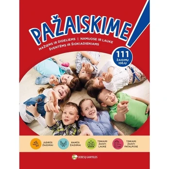 Knyga PAŽAISKIME