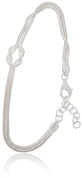 Diamond Sky Jewelry Sidabrinė apyrankė „Nit“