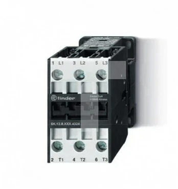 Finder Maitinimo kontaktorius 3 Z, 24A-400V AC3, 24V AC 6K.13.8.024.4324