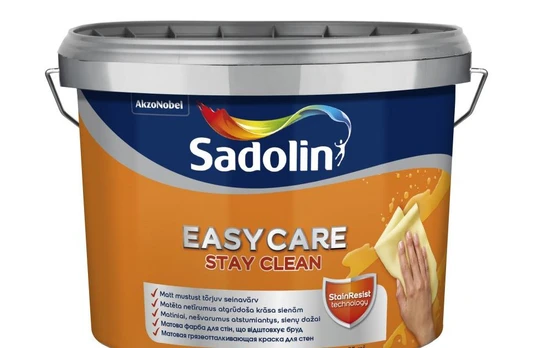 Dažai Sadolin Easycare, balta, 2.5 l