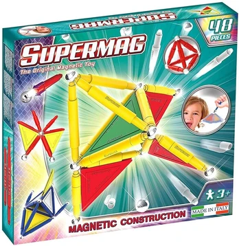 Magnetinis konstruktorius Supermag Primary, 0151, 48 d.