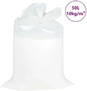 EPS karoliukai, balta, 50 L kaina