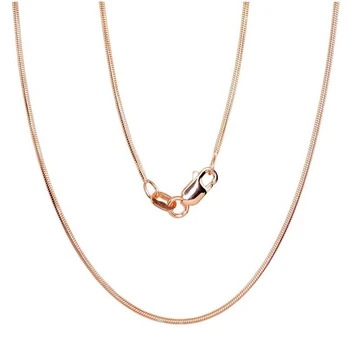 Sidabrinė grandinėlė Snake 1 mm