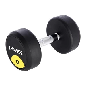 HG PRO 12 KG RUBBER DUMBBELL HMS