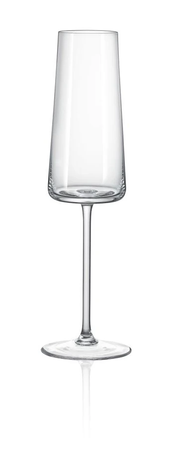 Šampano taurė Bohemia Crystalex Ray, stiklas, 0.180 l