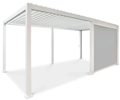Roletas pavėsinei Pergola Premium White, 3 m