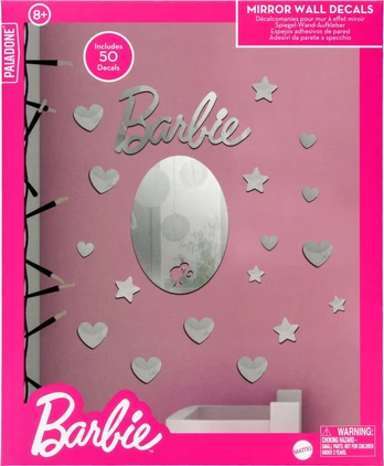 Paladone Barbie Mirror Wall Decals