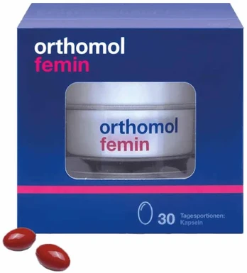 Orthomol Femin kapsulės N30