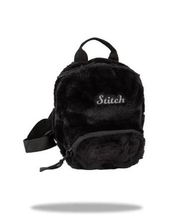 Kuprinė STITCH - BLACK FLUFFY