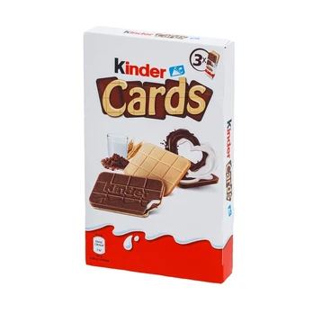 Sausainiai KINDER CARDS, 76,8 g