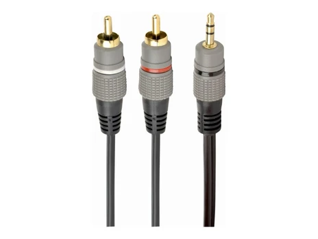 GEMBIRD 3.5mm stereo plug to 2xRCA plug | CCA-352-1.5M