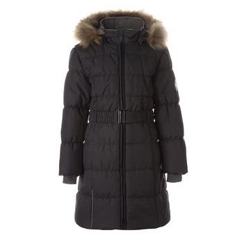 Huppa Mergaitiškas paltas YACARANDA, Dark Gray