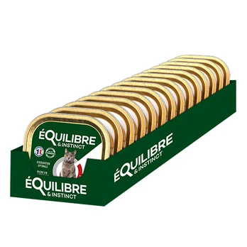 Equilibre Cat Boeuf (Jautiena) 85g konservai - 14 vnt